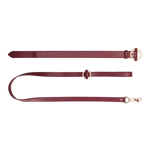 Shots - Ouch Halo Collar with Leash CherryAffairs