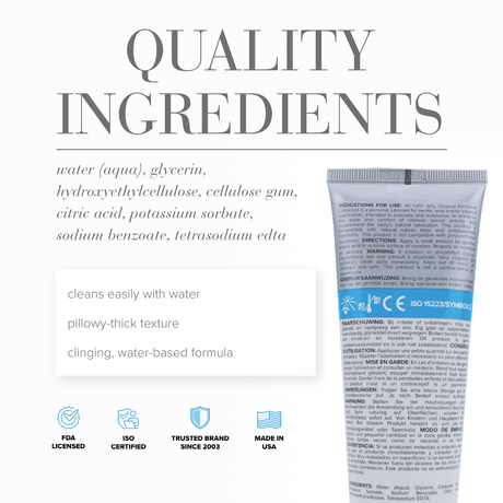 System JO - H2O Jelly Water Based Personal Lubricant Original SJ1136 CherryAffairs