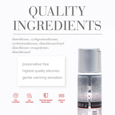 System JO - Premium Warming Silicone Based Lubricant SJ1145 CherryAffairs