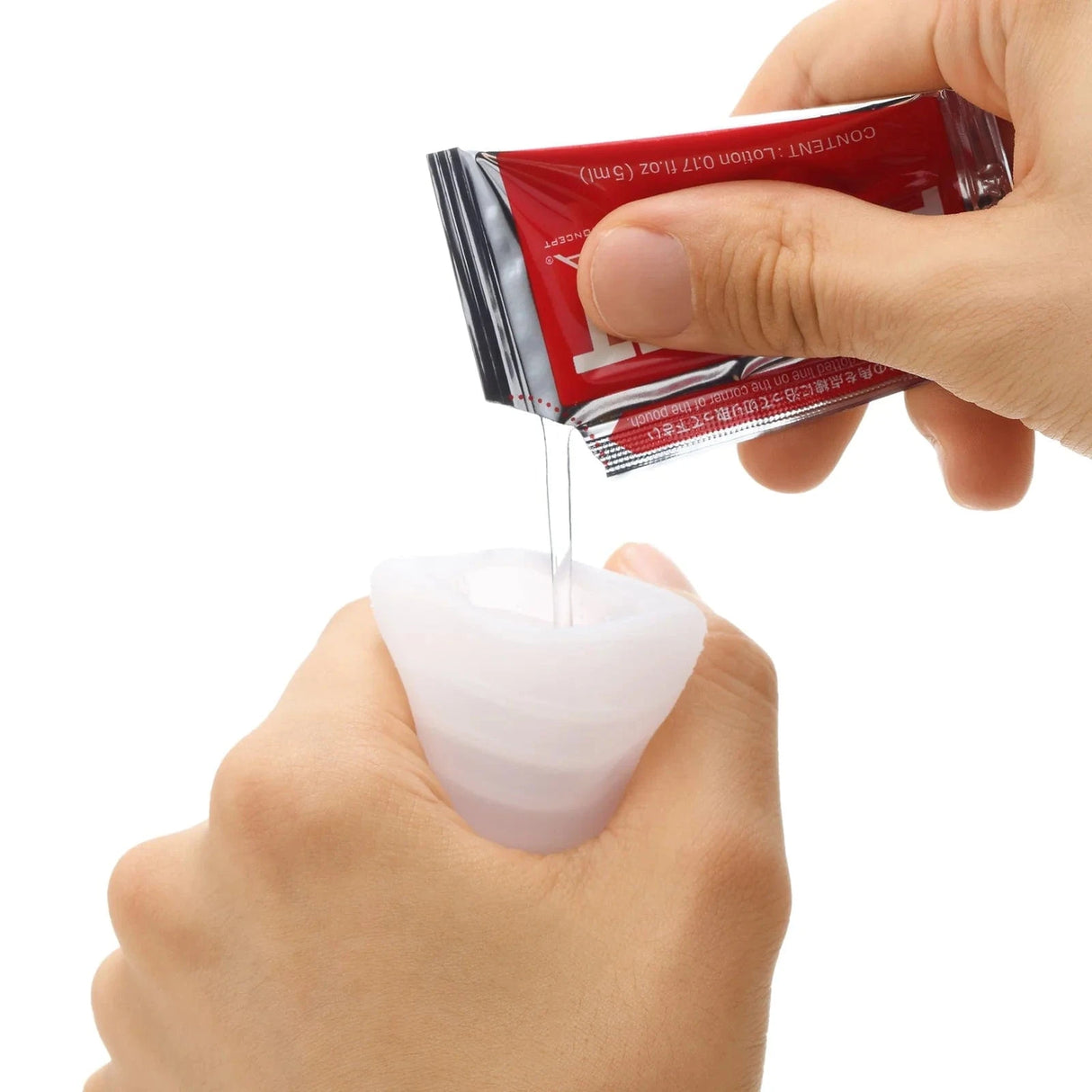 Tenga - Pocket Stroker Masturbator (Clear) - CherryAffairs.sg