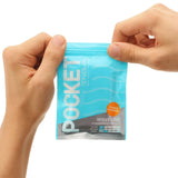 Tenga - Pocket Stroker Masturbator (Clear) - CherryAffairs.sg