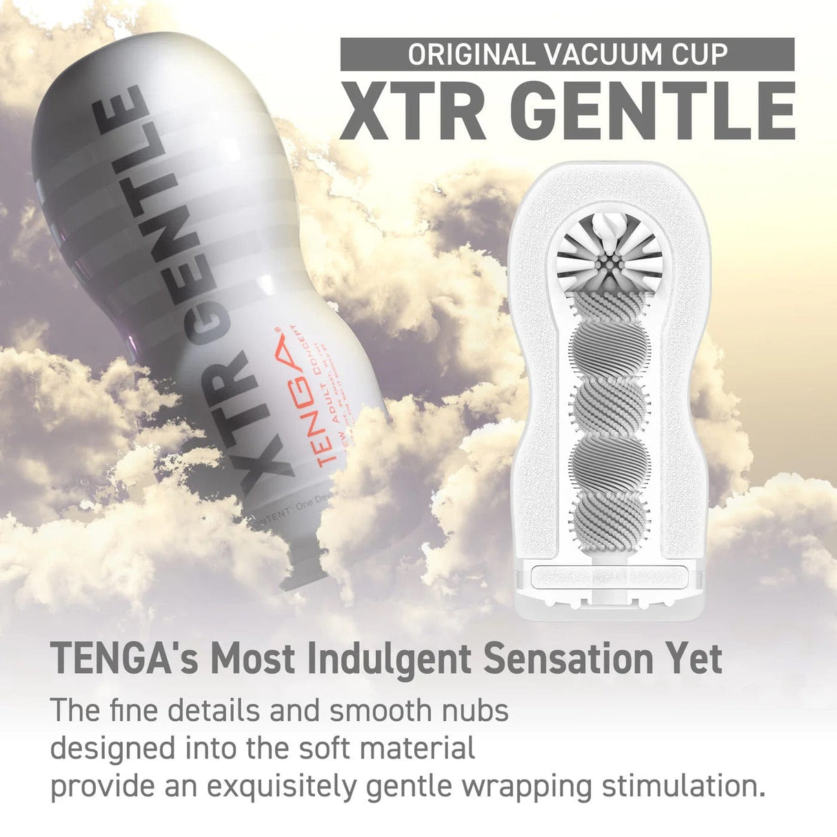 Tenga - Xtra Gentle Air Cushion Cup Masturbator Soft TE1240 CherryAffairs