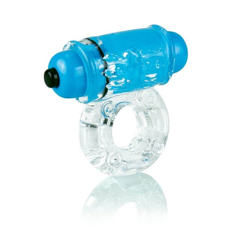 TheScreamingO - ColorPoP OWow Super Powered Vibrating Cock Ring (Blue) TSO1098 CherryAffairs