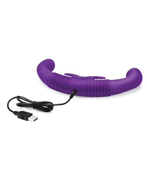 Together - Female Intimacy Vibe with Remote Double Dildo (Purple) OT1271 CherryAffairs