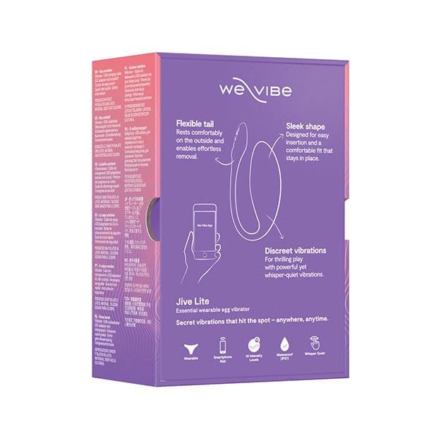 WE VIBE - Jive Lite App-Controlled Vibrating Egg Massager (Purple) WEV1078 CherryAffairs