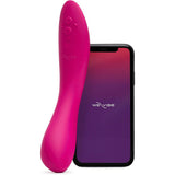 WE VIBE - Rave 2 App-Controlled Vibrating G Spot Dildo CherryAffairs