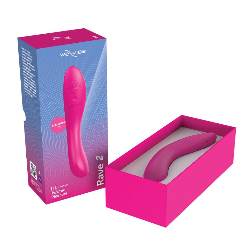 WE VIBE - Rave 2 App-Controlled Vibrating G Spot Dildo CherryAffairs