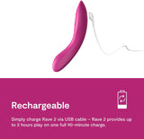 WE VIBE - Rave 2 App-Controlled Vibrating G Spot Dildo CherryAffairs