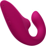 Womanizer - Blend The Original Clitoral Clit Stimulator with G Spot Dildo CherryAffairs