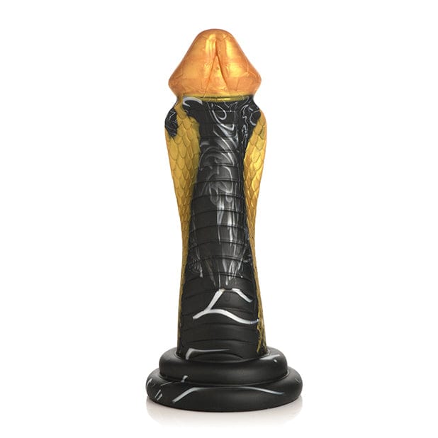 XR - Creature Cocks Golden Snake Silicone Dildo (Gold) XR1092 CherryAffairs