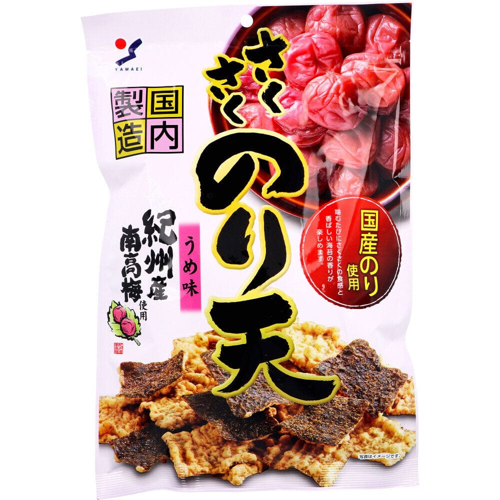 Yamaei - Crispy Nori Tempura Ume Flavor Snack YM1001 CherryAffairs