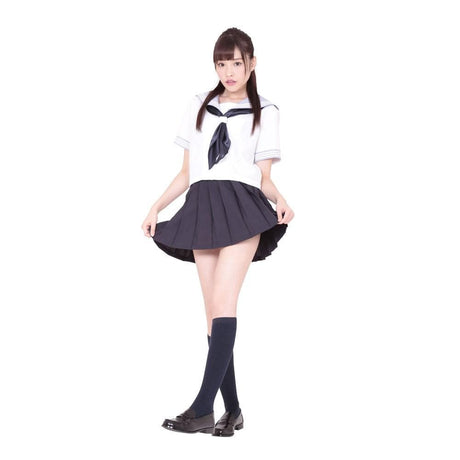 A&T - Kami High School Summer Special Uniform Costume (White) AT1031 CherryAffairs