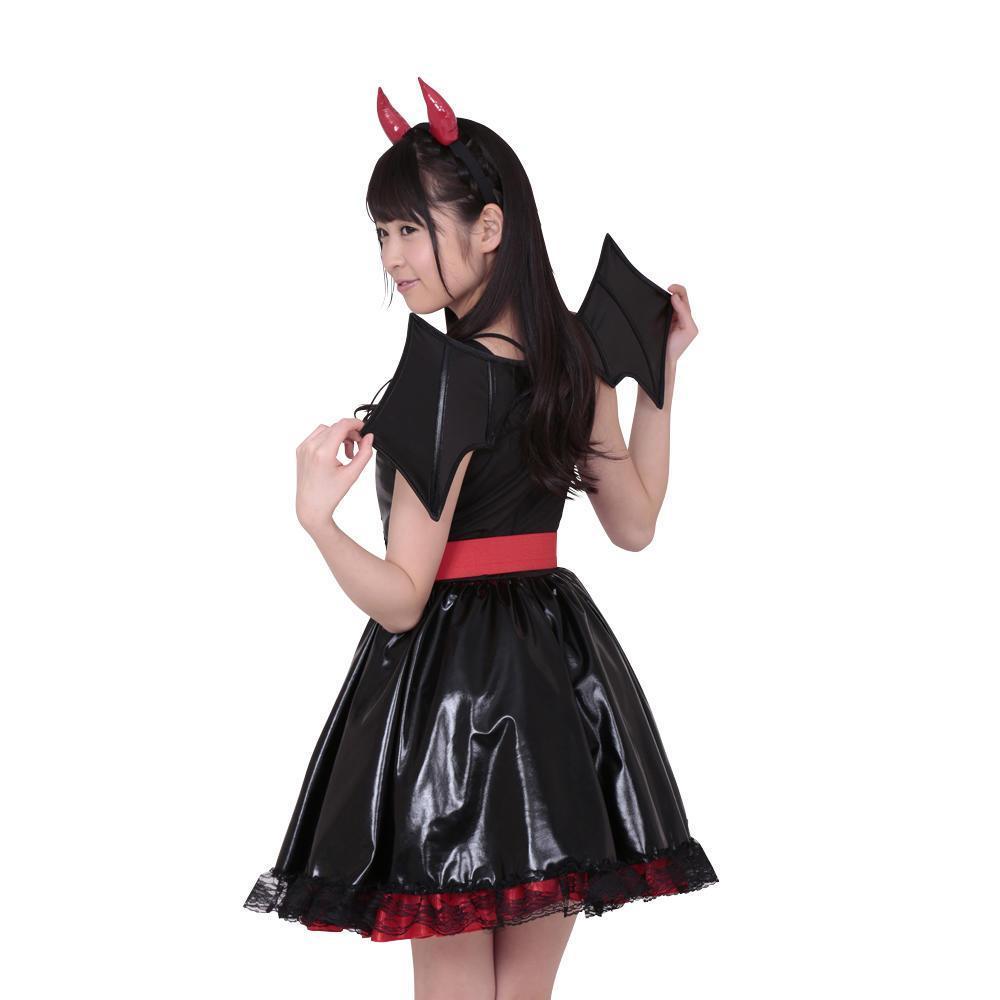 BeWith - Angel Girl in Devildom Costume (Black) BWT1008 CherryAffairs