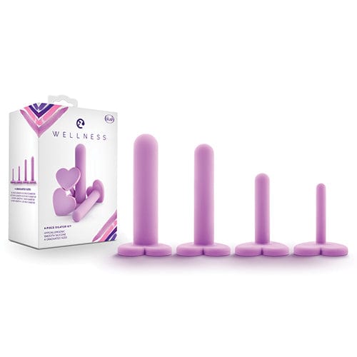 Blush Novelties - Wellness 4 Piece Vaginal Dilator Kit (Purple) BN1137 CherryAffairs