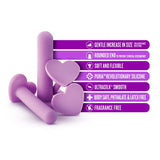 Blush Novelties - Wellness 4 Piece Vaginal Dilator Kit (Purple) BN1137 CherryAffairs