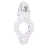 California Exotics - Basic Essentials Teaser Enhancer Cock Ring (Clear) CE1813 CherryAffairs