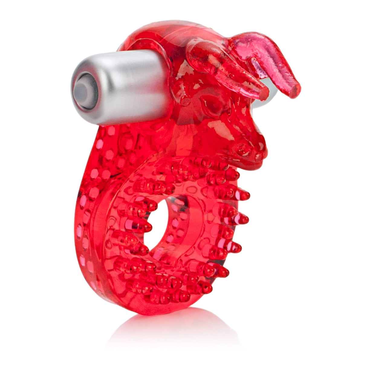 California Exotics - Couple's Raging Bull Vibrating Cock Ring (Red) CE1580 CherryAffairs