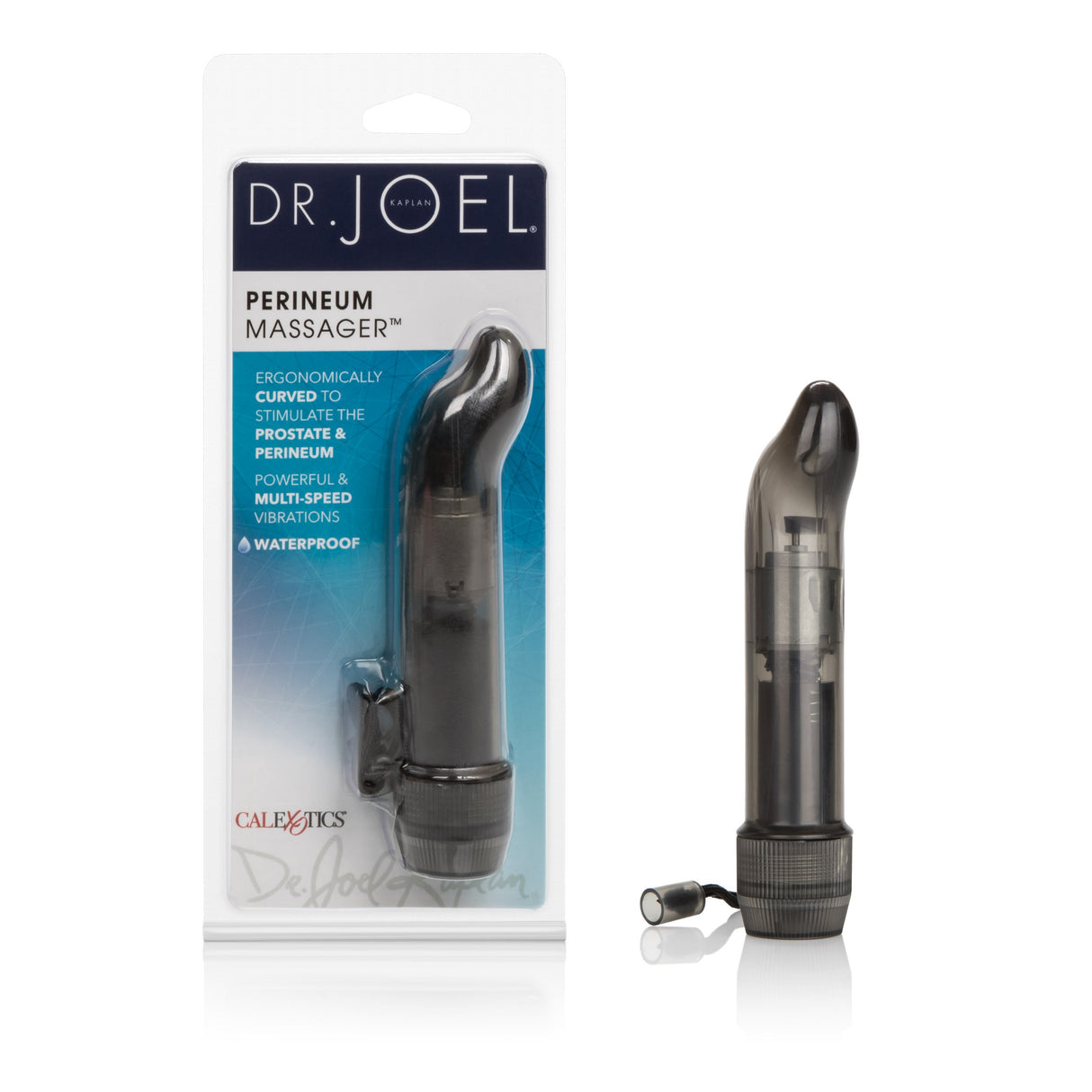 California Exotics - Dr Joel Kaplan Perineum Prostate Massager 4.5" (Black) CE1464 CherryAffairs