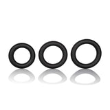 California Exotics - Dr. Joel Kaplan Silicone Support Cock Rings (Black) CE1657 CherryAffairs