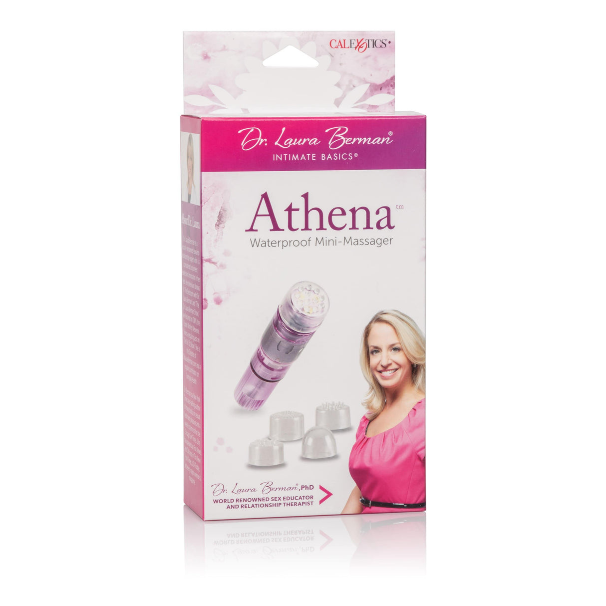 California Exotics - Dr. Laura Berman Athena Waterproof Mini Clit Massager (Purple) CE1579 CherryAffairs