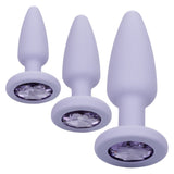 California Exotics - First Time Crystal Booty Anal Kit (Purple) CE1965 CherryAffairs