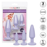 California Exotics - First Time Crystal Booty Anal Kit (Purple) CE1965 CherryAffairs