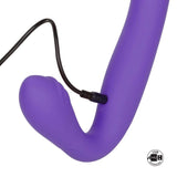 California Exotics - Her Royal Harness Rechargeable Love Rider Strapless Strap On CherryAffairs