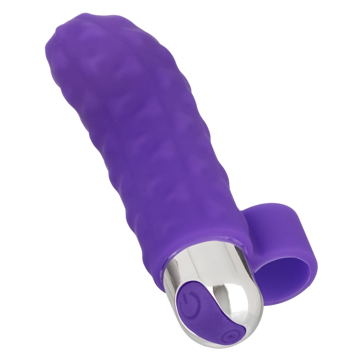 California Exotics - Intimate Play Rechargeable Finger Teaser Clit Massager (Purple) CE1928 CherryAffairs