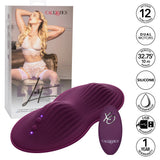 California Exotics - Lust Remote Control Dual Rider Clit Massager (Purple) CE1954 CherryAffairs