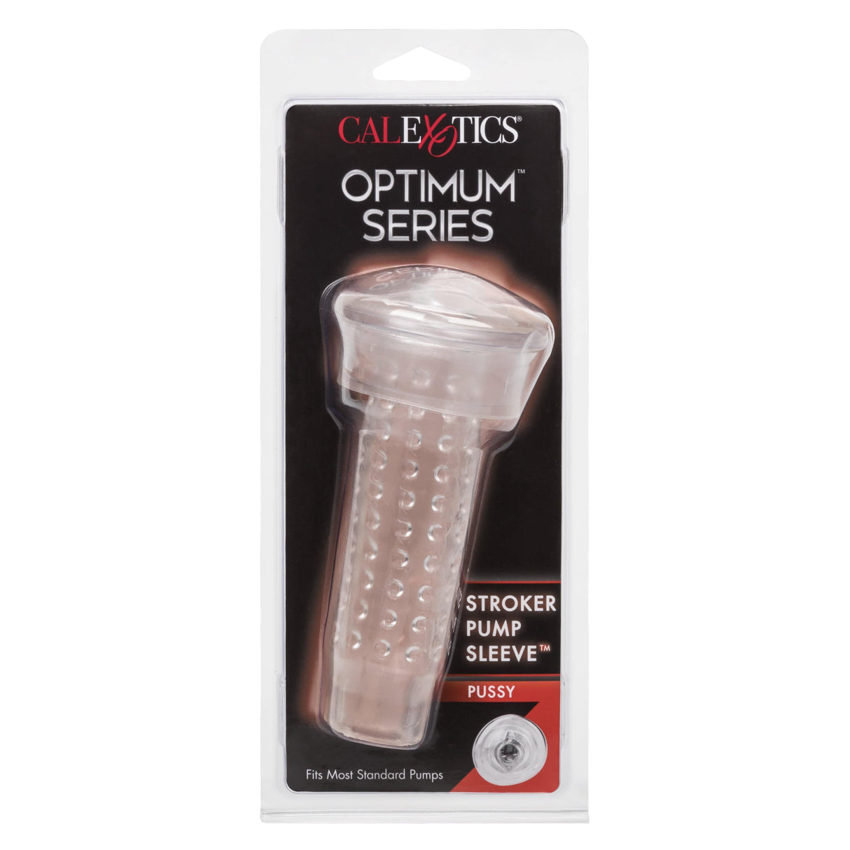 California Exotics - Optimum Series Stroker Pump Sleeve Replacement Pussy (Clear) CE1916 CherryAffairs