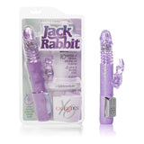 California Exotics - Petite Thrusting Jack Rabbit Intermediate Vibrator (Purple) CE1661 CherryAffairs