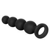 California Exotics - Silicone Booty Anal Beads (Black) CE1911 CherryAffairs