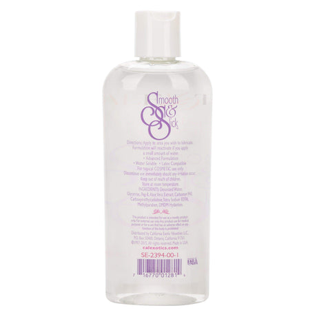 California Exotics - Smooth and Slick Water Based Lubricant 240ml CE1817 CherryAffairs