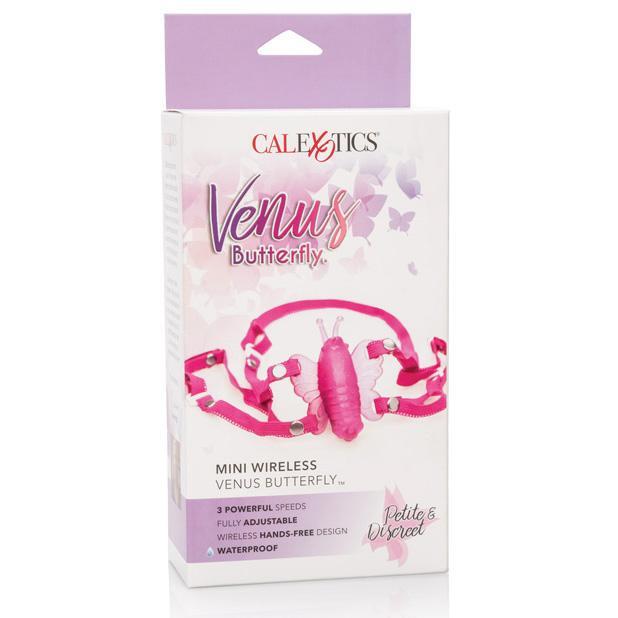 California Exotics - Venus Butterfly Mini Wireless Clit Massager (Pink) CE1266 CherryAffairs