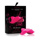 Clandestine - Devices Mimic Plus Deep Intense Vibrating Clit Massager (Magenta) CL1002 CherryAffairs