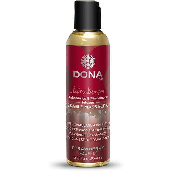 Dona - Let Me Kiss You Aphrodisiac and Pheromone Infused Kissable Massage Oil 3.75oz DN1031 CherryAffairs