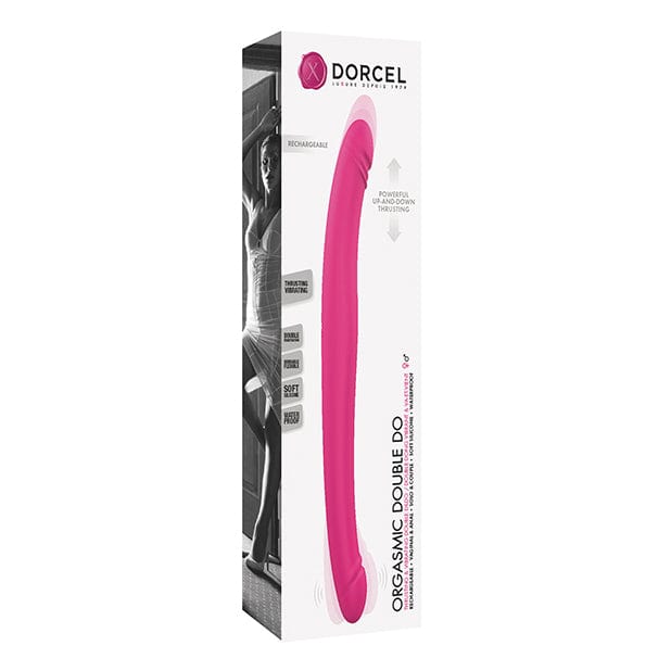 Dorcel - Orgasmic Double Do Thrusting Dong Double Dildo 16.5" (Pink) DC1022 CherryAffairs