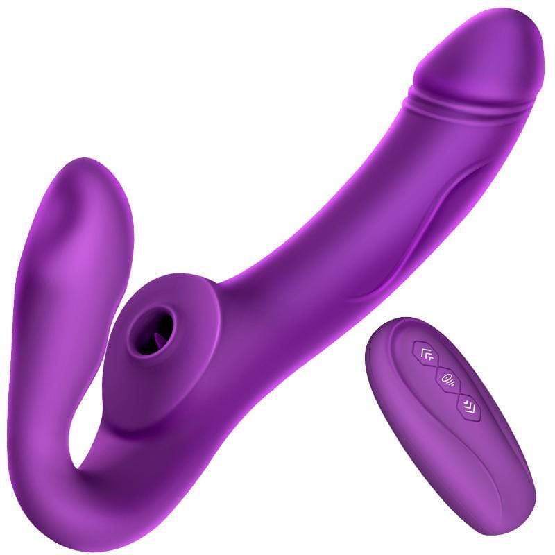 Erocome - Cancri Remote Control Couple's Dildo (Purple) ERC1047 CherryAffairs