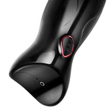 Erocome - Taurus New Vibrating Masturbator with Tongue Prostate Stimulator (Black) ERC1038 CherryAffairs