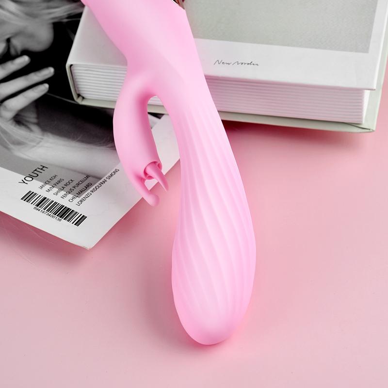 Erocome - Triangullum Vibraing Sucking Licking Rabbit Vibrator (Pink) ERC1057 CherryAffairs