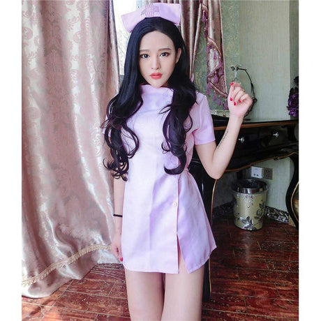 EROX - Royal Road Sexy Nurse Costume (Pink) ERX1050 CherryAffairs