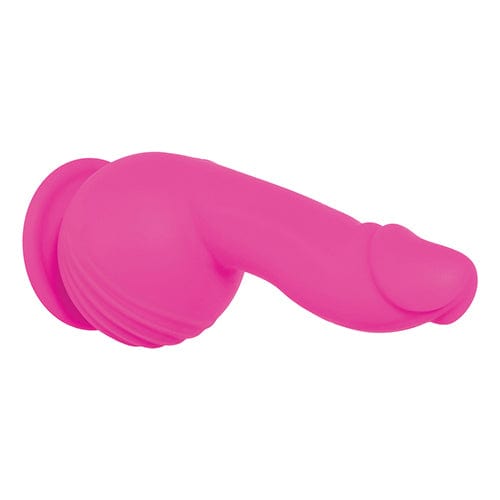 Evolved - Ballistic Silicone Rechargeable Dildo Vibrator (Pink) EV1014 CherryAffairs