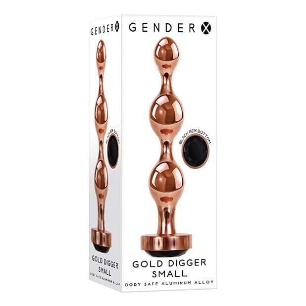 Evolved - Gender X Gold Digger Anal Beads EV1030 CherryAffairs