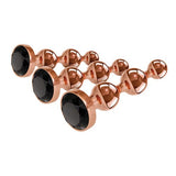 Evolved - Gender X Gold Digger Anal Set (Rose Gold/Black) EV1031 CherryAffairs