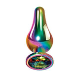 Evolved - Rainbow Metal Anal Plug Small (Silver) EV1050 CherryAffairs