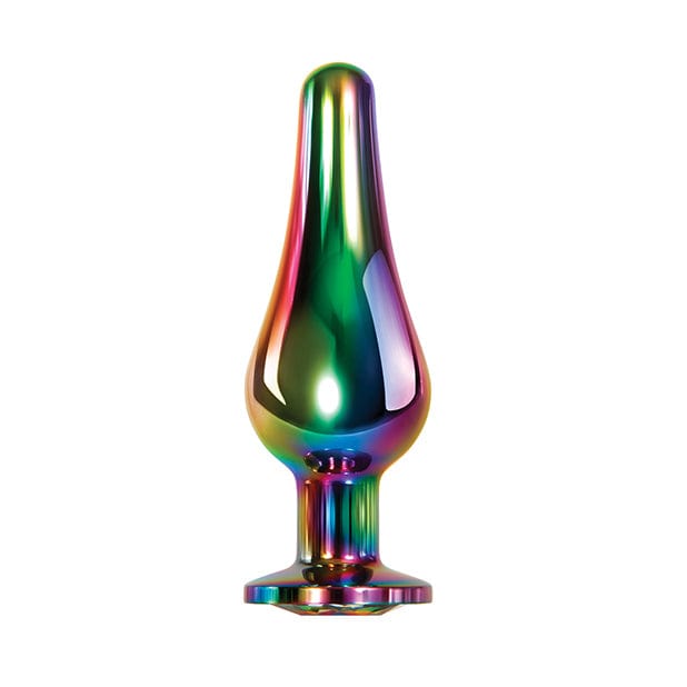 Evolved - Rainbow Metal Anal Plug Small (Silver) EV1050 CherryAffairs