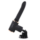 Evolved - Too Hot to Handle Mountable Thrusting Sex Machine (Black)    Non Realistic Dildo w/o suction cup (Vibration) Rechargeable