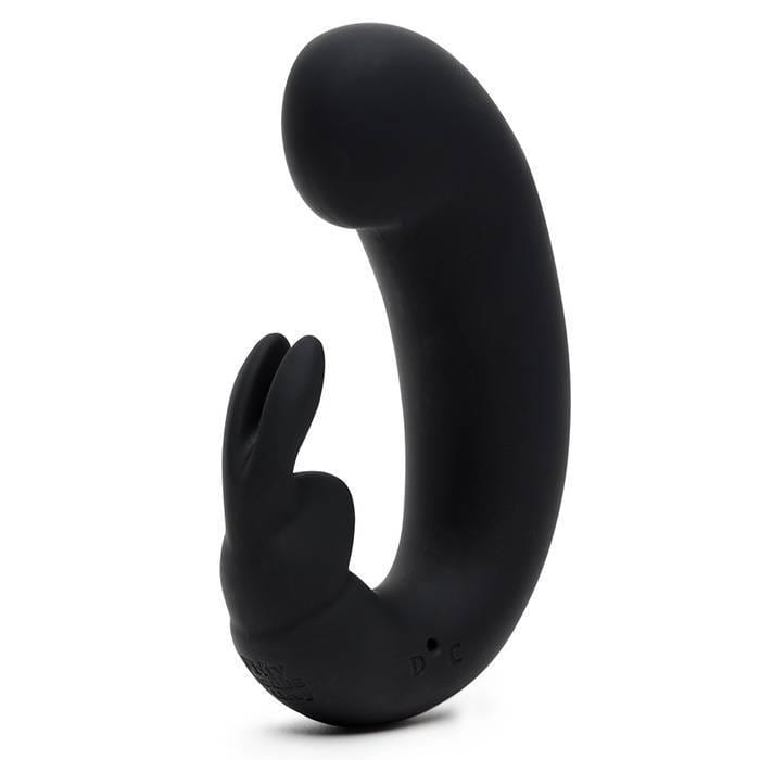 Fifty Shades of Grey - Sensation Rechargeable G-Spot Rabbit Vibrator (Black) FSG1161 CherryAffairs