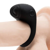 Fifty Shades of Grey - Sensation Rechargeable Vibrating Love Ring (Black) FSG1167 CherryAffairs