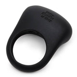 Fifty Shades of Grey - Sensation Rechargeable Vibrating Love Ring (Black) FSG1167 CherryAffairs